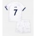 Günstige Tottenham Hotspur Son Heung-min #7 Babykleidung Heim Fussballtrikot Kinder 2023-24 Kurzarm (+ kurze hosen)